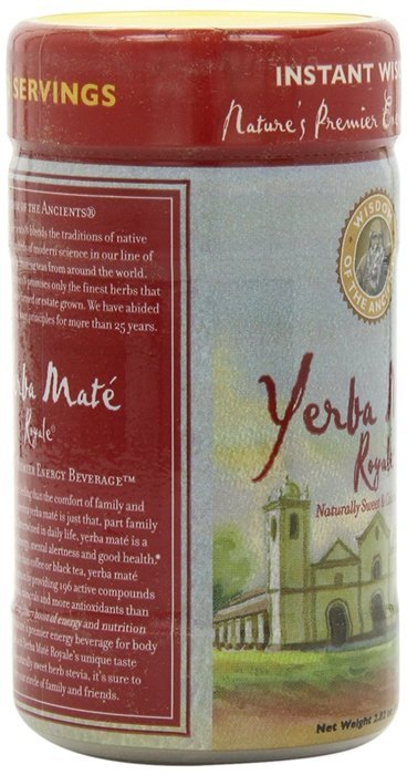 Wisdom of the Ancients Yerba Mate Royale Tea, Instant, 2.82 Ounce (Pack of 4) N6