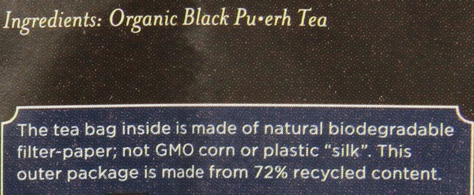 Numi Organic Tea Gunpowder Green, Full Leaf Green Tea, 100 Count non-GMO Bulk Tea Bag N3
