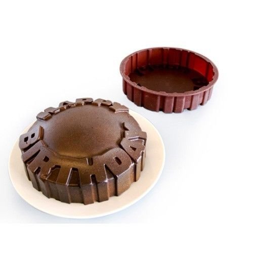 Happy Birthday Message Cake Mold New