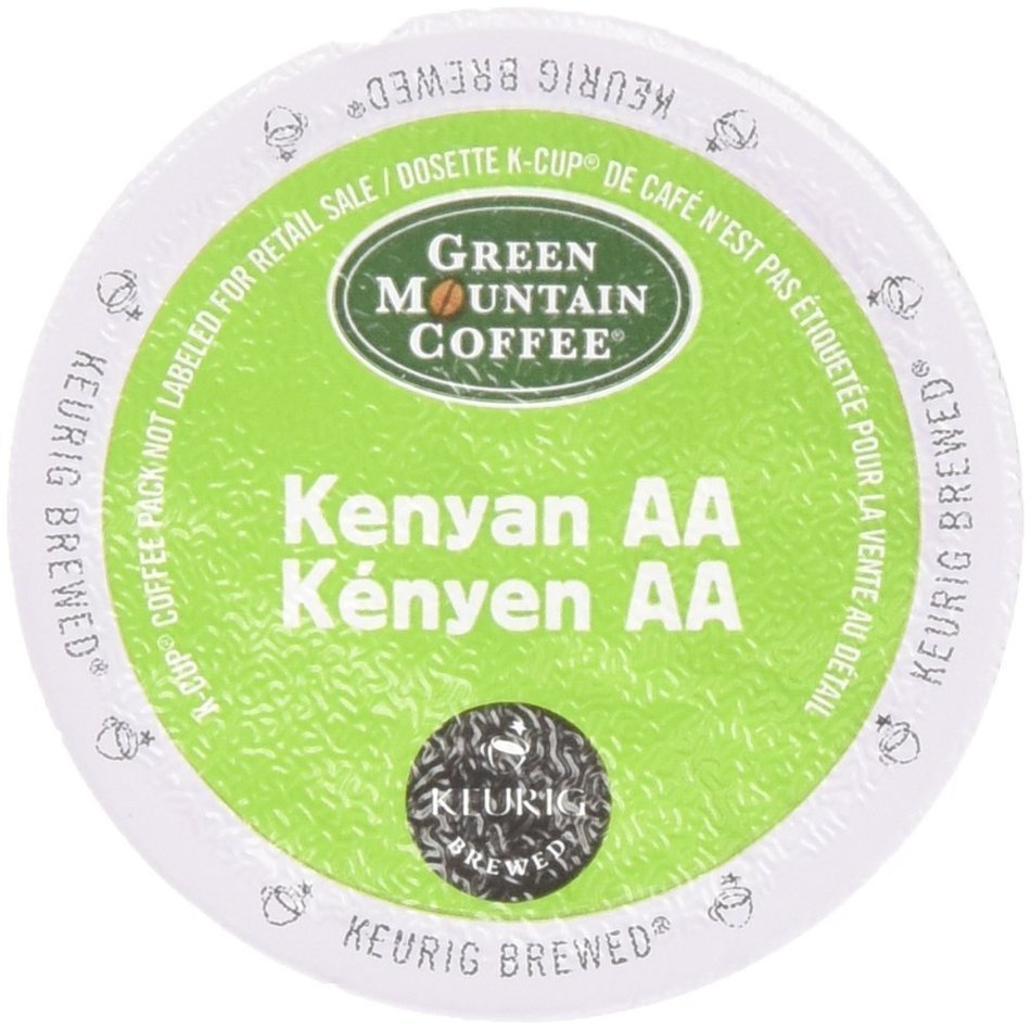 Green Mountain Coffee Kenya (formerly known as Kenyan AA), K-Cup Portion Pack for Keurig Brewers 24-Count (Packaging... N4