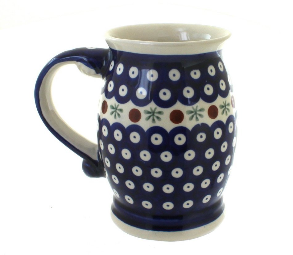 Polish Pottery Nature Beer Mug