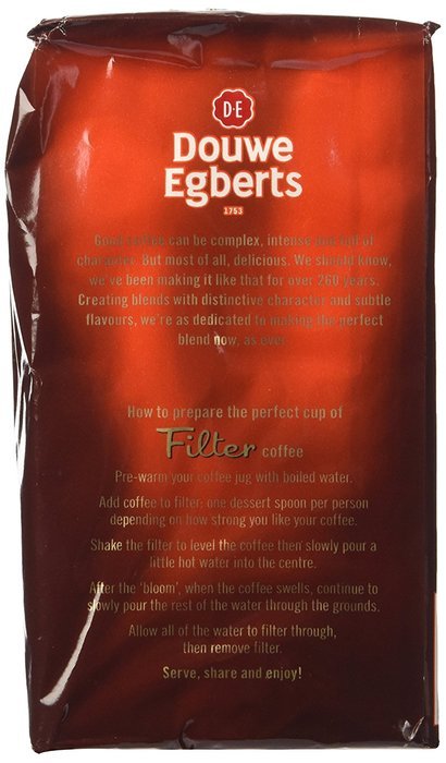 Douwe Egberts Filter Blend Ground Coffee 8.8 Ounces (Pack of 2)