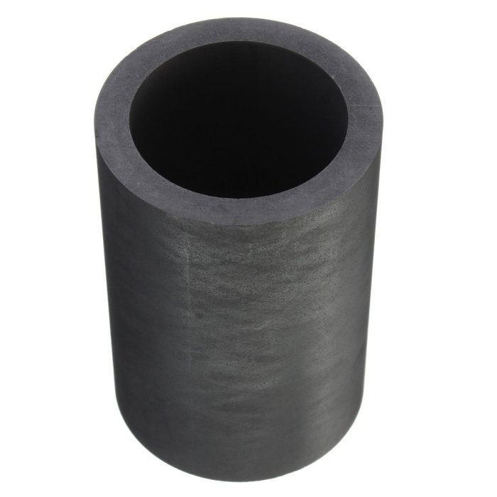 Funnytoday365 25Oz Pure Graphite Crucible Cup Propane Torch Melting Gold Silver Copper N4