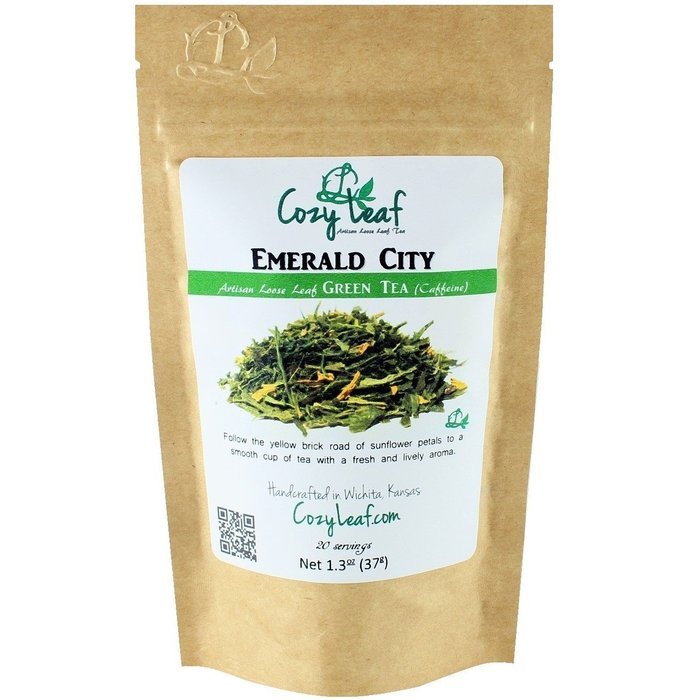 Cozy Leaf Gourmet Artisan Tea Blend Herbal Tea, Sleep Ease N38
