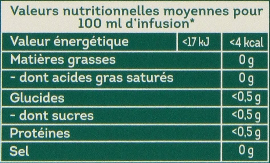 Lipton Saveurs du Soir French Tisane 25 sachets N4