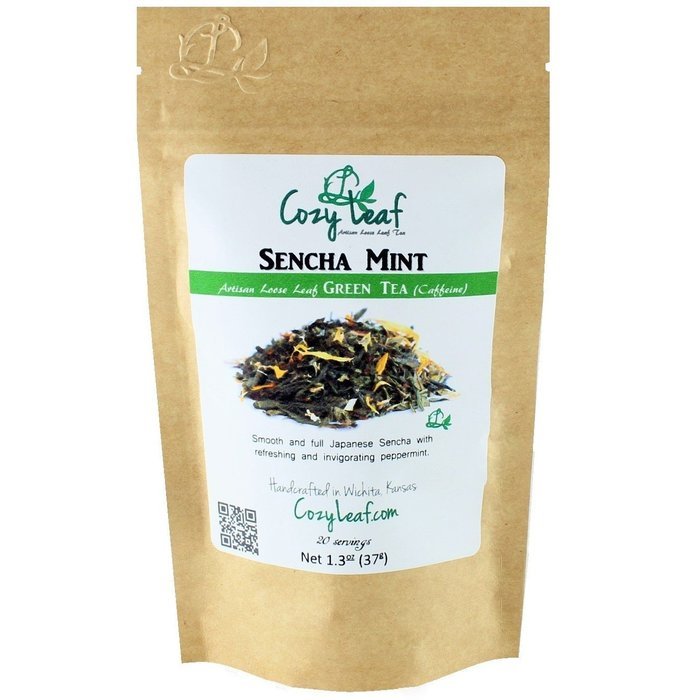 Cozy Leaf Gourmet Artisan Tea Blend Herbal Tea, Sleep Ease N40