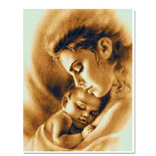 EverTrust(TM) DIY dimensional modem resin Paintings diamond maternal love scenic drill crafts handmade home decor... N2