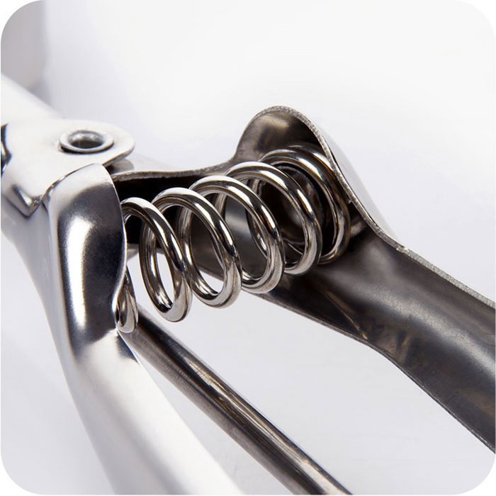 BBolive Stainless Steel Ice Cream Scoop with Trigger Release & Medium Cookie Dough Scoops & Melon Balls Spoon... N5