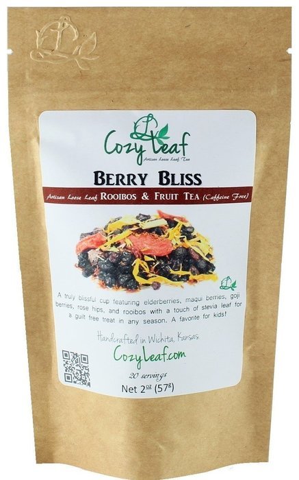 Cozy Leaf Gourmet Artisan Tea Blend Herbal Tea, Sleep Ease N50