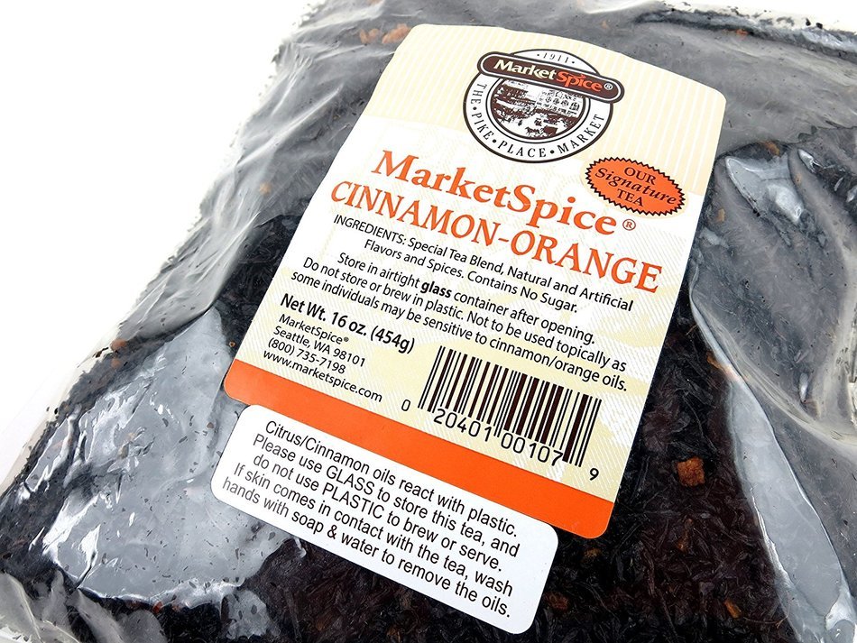 MarketSpice Cinnamon Orange Tea 16 oz(454 g)