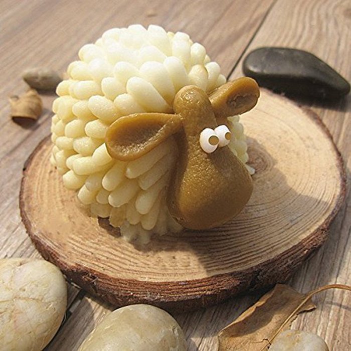 Pinovk Single Sheep Shape Candy Making Silicone Mold Cake Decoration Mould Fondant Chocolate Small Pastry Tool N3