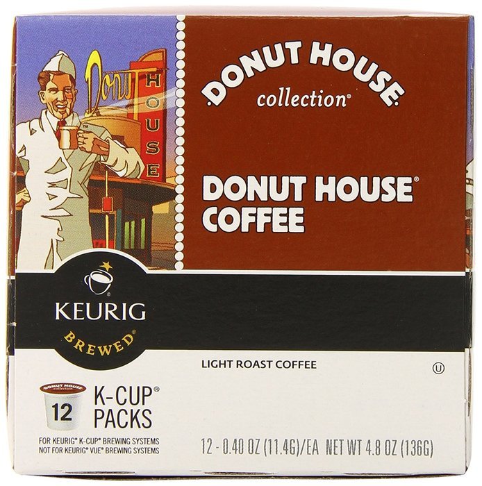 Donut House Collection Donut House Decaf, Keurig K-Cups, 24-Count N17