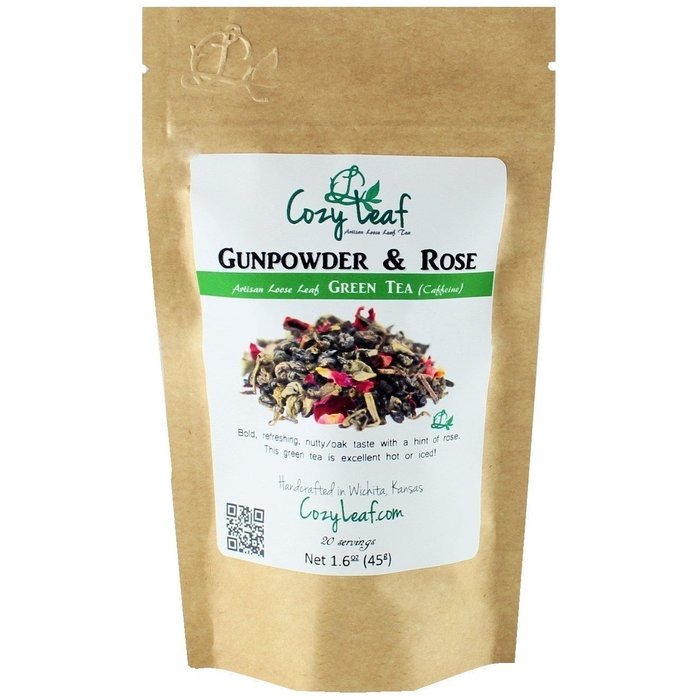 Cozy Leaf Gourmet Artisan Tea Blend Herbal Tea, Sleep Ease N58