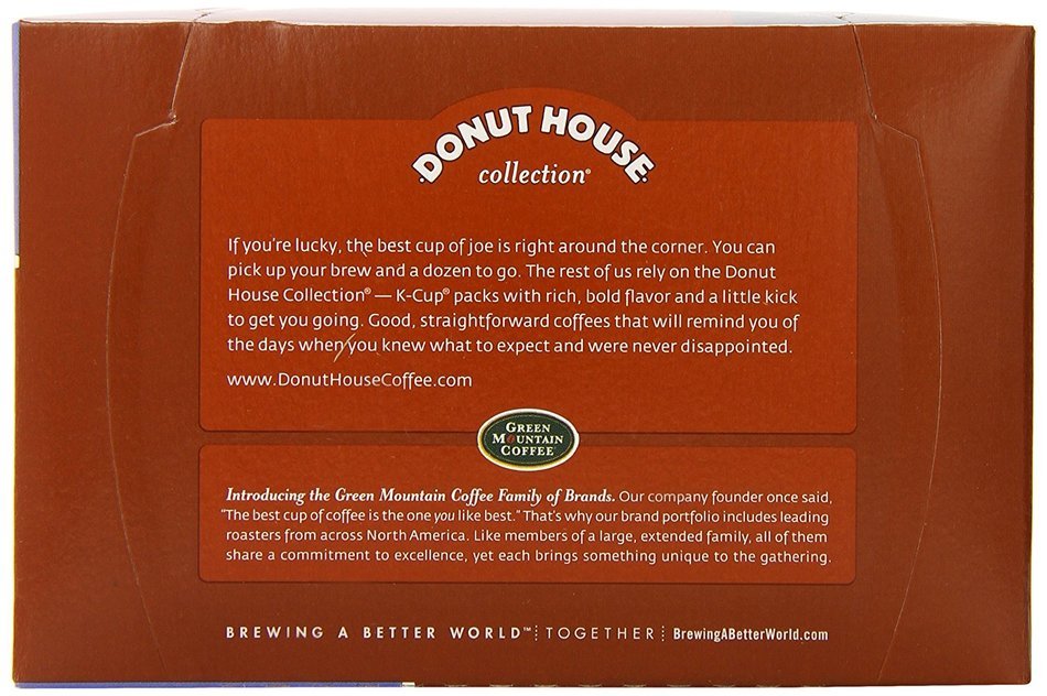Donut House Collection Donut House Decaf, Keurig K-Cups, 24-Count N34