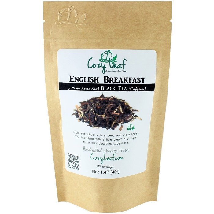 Cozy Leaf Gourmet Artisan Tea Blend Herbal Tea, Sleep Ease N63