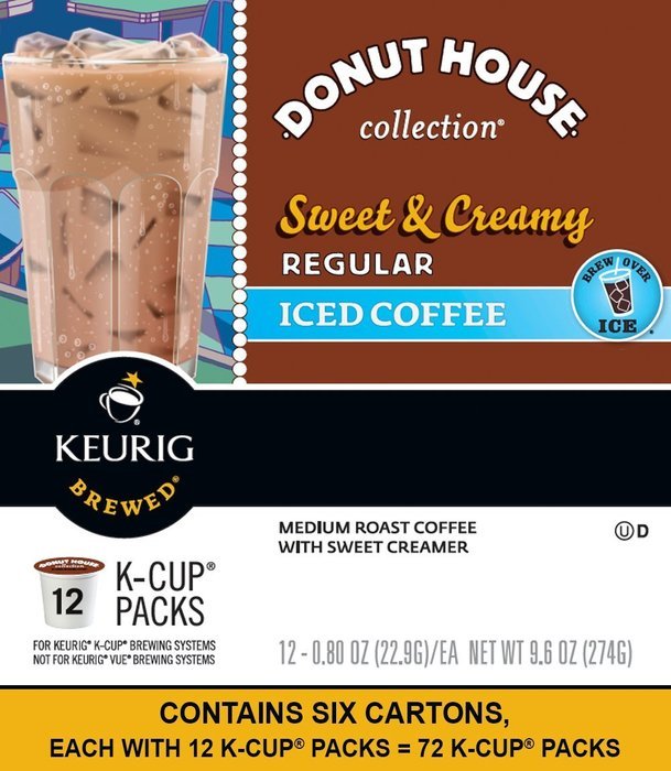 Donut House Collection Donut House Decaf, Keurig K-Cups, 24-Count N40