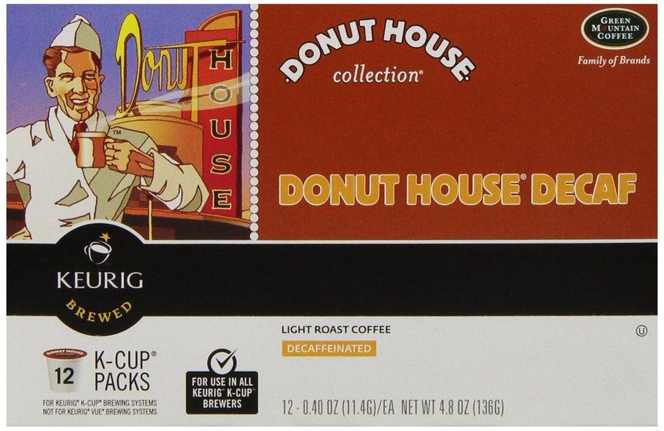 Donut House Collection Donut House Decaf, Keurig K-Cups, 24-Count N43
