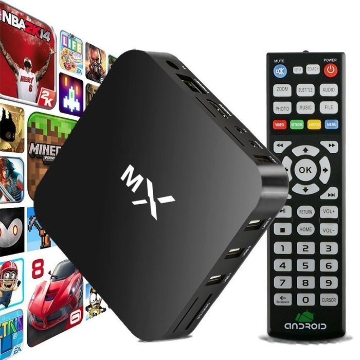 Eeoo MX Android 4.2 Dual Core XBMC Streaming Mini HTPC TV Box Player 1G ...