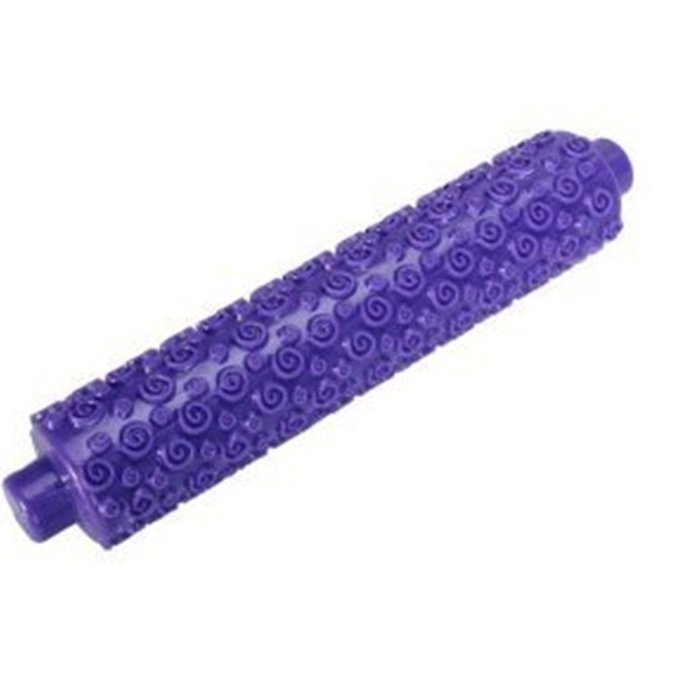 FuzzyGreen Spiral Texture Fondant Sugarcraft Embossed Decorating Rolling Pin Kitchen Tool