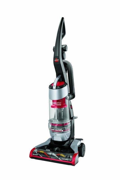 BISSELL CleanView Plus Rewind Bagless Upright Vacuum with Triple Action Brush, 1332 - Corded