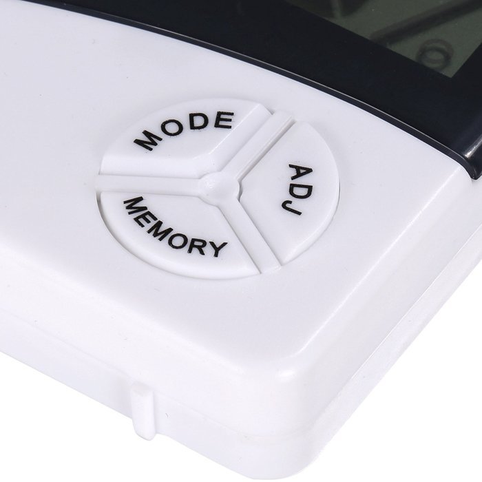 Homdox Digital Thermo Hygrometer Humidity Monitor Mini White N4