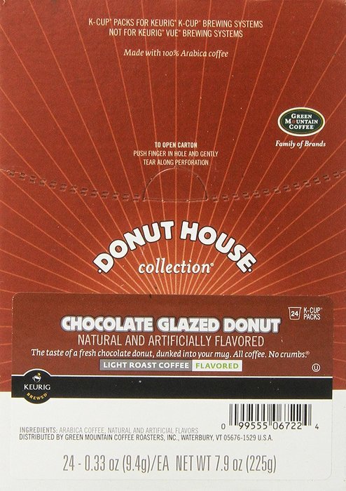 Donut House Collection Donut House Decaf, Keurig K-Cups, 24-Count N46
