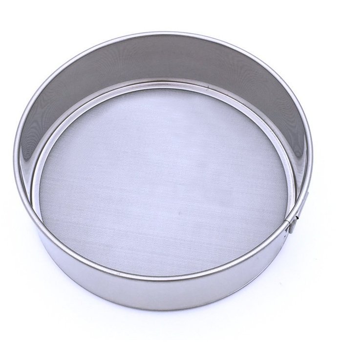 Fairybake Professional Standard Round 304 Stainless Steel Flour Sieve/ Frosting Sieve/ multipurpose Sieve (6 Inch...