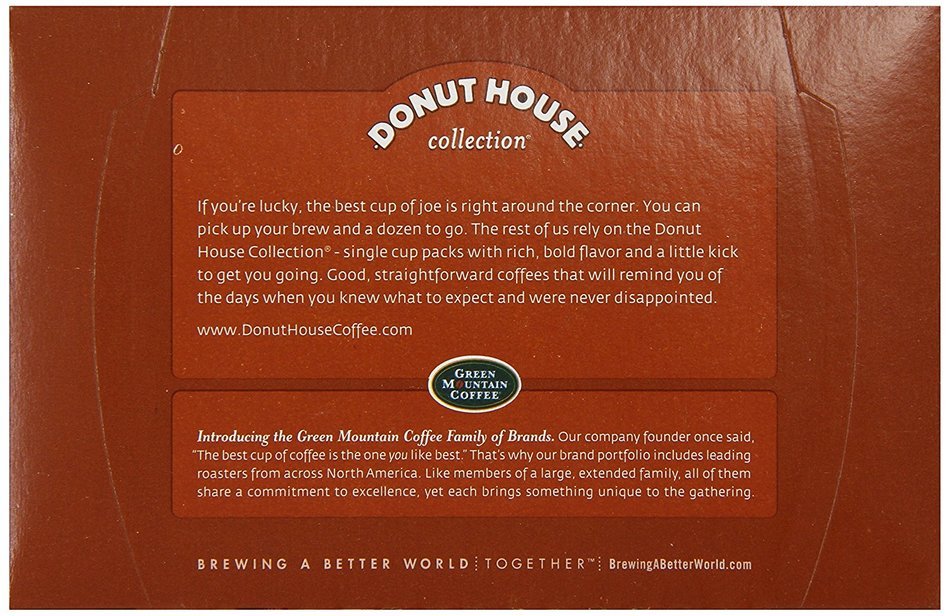 Donut House Collection Donut House Decaf, Keurig K-Cups, 24-Count N62