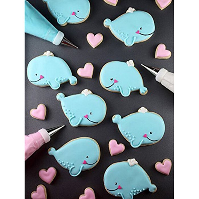 Tinksky 5pcs Cute Marine Sea Animal DIY Cookie Cutter Cake Biscuit Sugarcraft Baking Mold N3