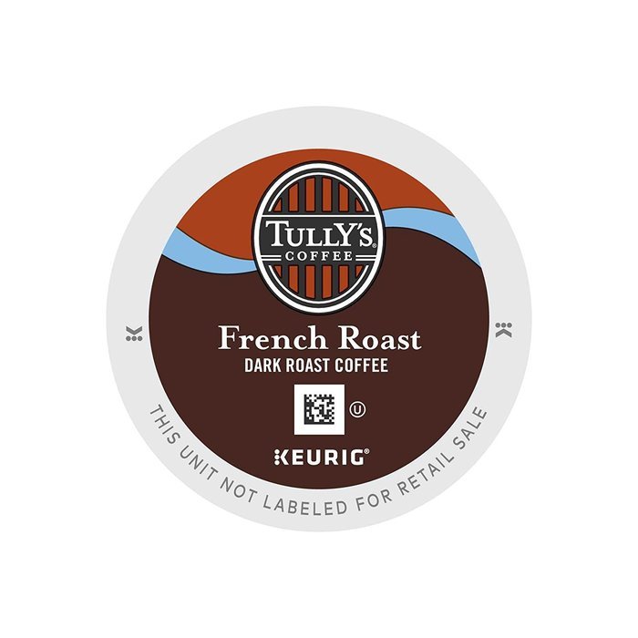 Tully's Coffee French Roast Keurig K-Cups Coffee, 12 Count