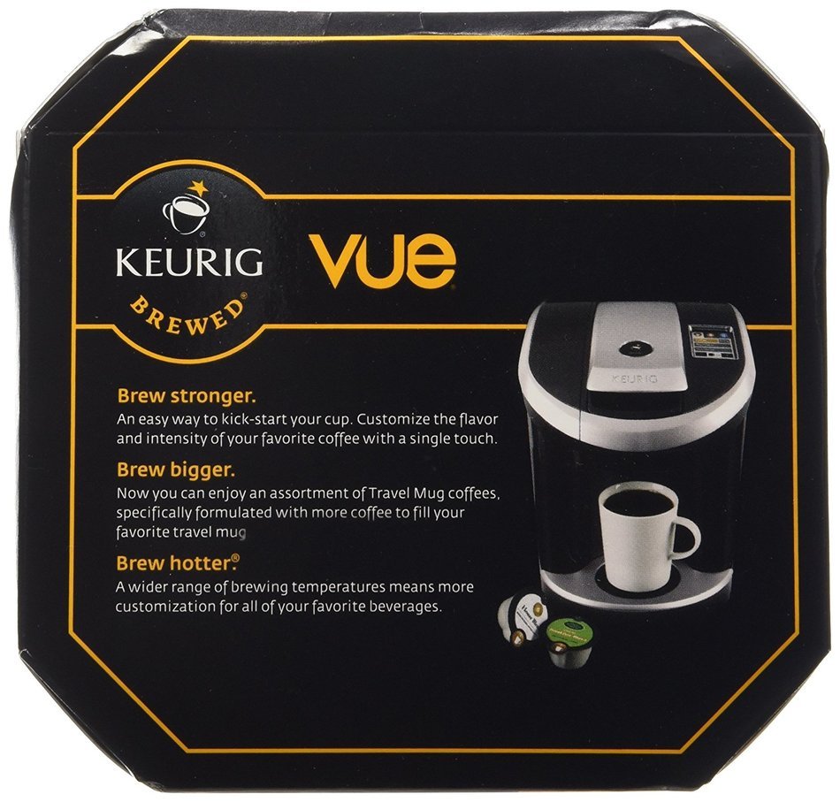 Green Mountain Coffee Half-Caff, Vue Packs for Keurig Vue Brewers (32 Vue Packs) N2