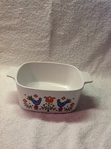 Vintage Corningware 1 1/2 Quart Country Festival Casserole Dish No Lid