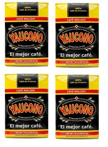 Cafe Yaucono Original Ground Coffee 4 bags