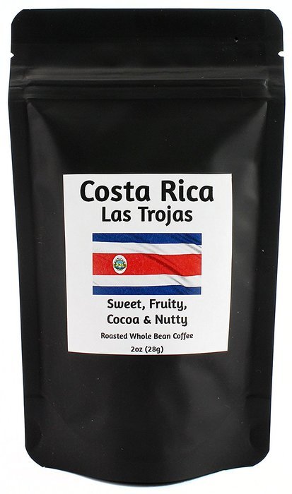 Single Origin Whole Bean Coffee Sampler, Artisanal Roasted Kenya AA, Costa Rica & Papua New Guinea 3-2oz packages N2