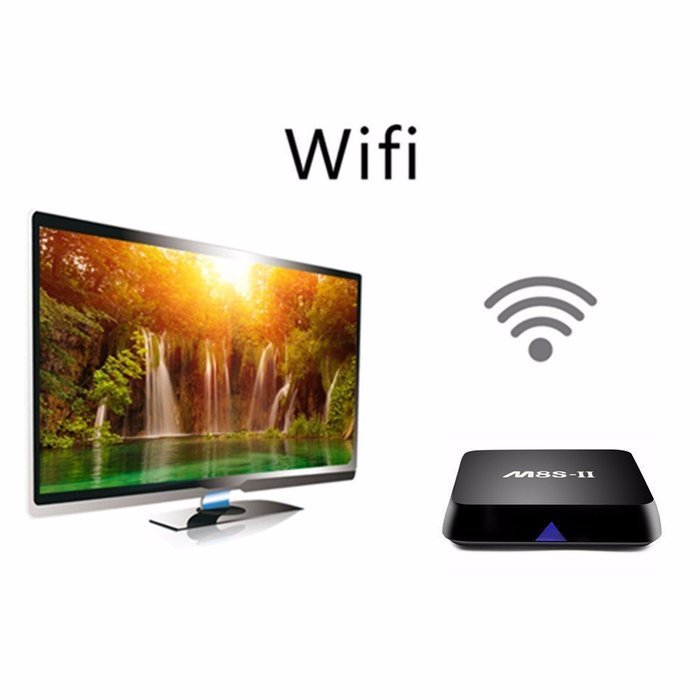 Apltch&reg; 2016 New M8S-II Android TV BOX 4K Kodi Youtube Apps Pre-installed,Amlogic S905 Quad Core Smart Media Player... N4