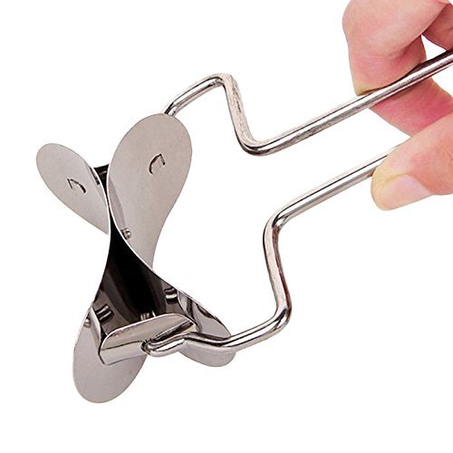 Rolling Round Cutter by Rosa&rsquo;s | Stainless Steel Rolling Cookie Cutter | Baking & Pastry Kitchen Tool | Ideal... N2