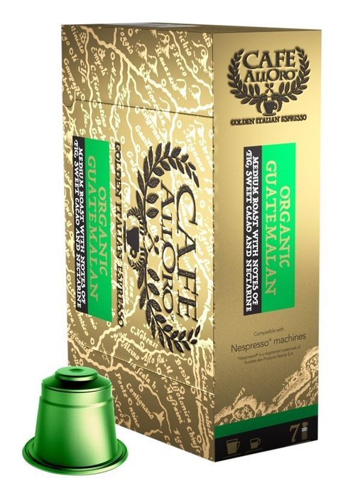 Caf&eacute; AllOro Ultra Premium Italian Espresso & Lungo Coffee Nespresso Compatible Variety Pack Capsules, Golden Italian... N3