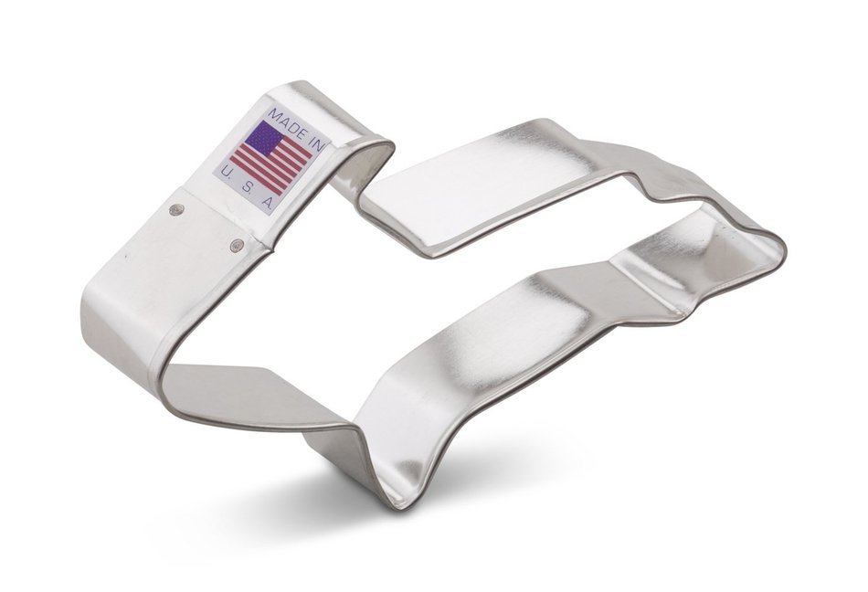 Ann Clark Michigan Upper Cookie Cutter - 3.5 Inches - Tin Plated Steel