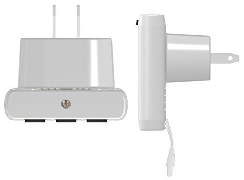 Ambient Weather WS-01T40WC Color Changing Wireless Temperature Night Light with Ambient Backlight with Additional...