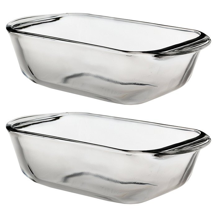 Anchor Hocking Glass 1.5 Quart Baking Dish, Set of 2