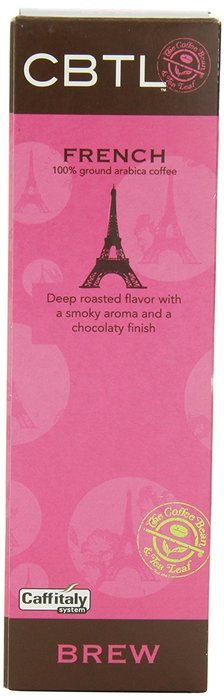 CBTL French Brew Coffee Capsules By The Coffee Bean & Tea Leaf, 10 Count Box N3