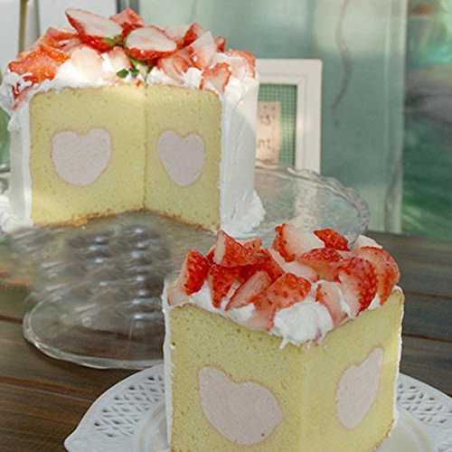 "Heart Shape Layer Cake Pan Mold Aluminum Cake Pans (6 Inch)" shopping N2