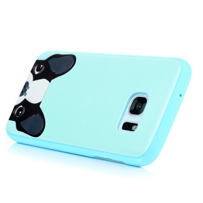 Badalink Galaxy S7 Case Shockproof Drop Protection Soft TPU Rubber Bumper Protective Back Cover Slim-Fit Flexible... N8