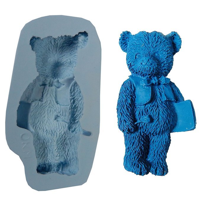 O.K Molds silicone bear cake decorating fondant gompaste supply M4955 N2