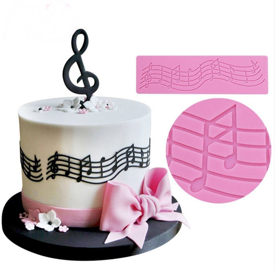 Silicone Fondant Mould Lace Mat , KOOTIPS Rose Silicone Lace Fondant Mat Mould Cake Decorating Baking Mold Sugar... N3