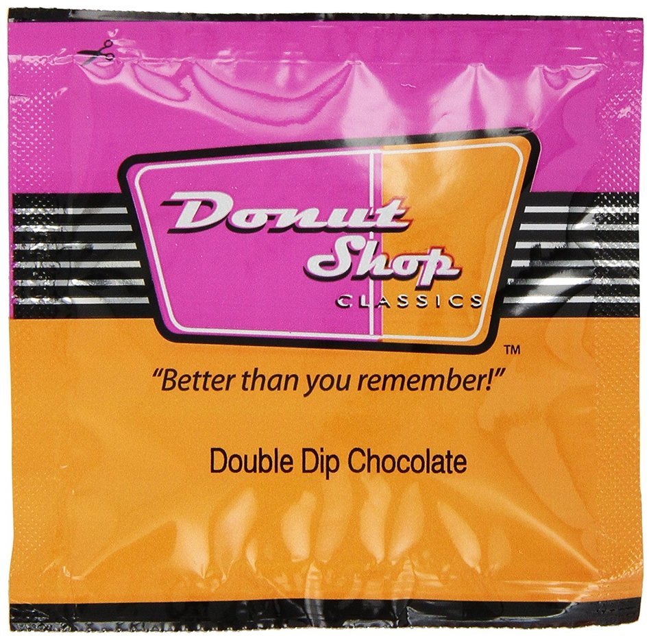 Donut shop Coffee Pods, Double Caff, 15 Count (Pack of 6) N10