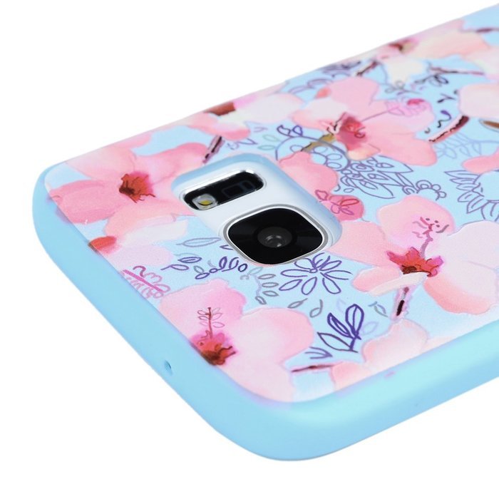 Badalink Galaxy S7 Case Shockproof Drop Protection Soft TPU Rubber Bumper Protective Back Cover Slim-Fit Flexible... N11