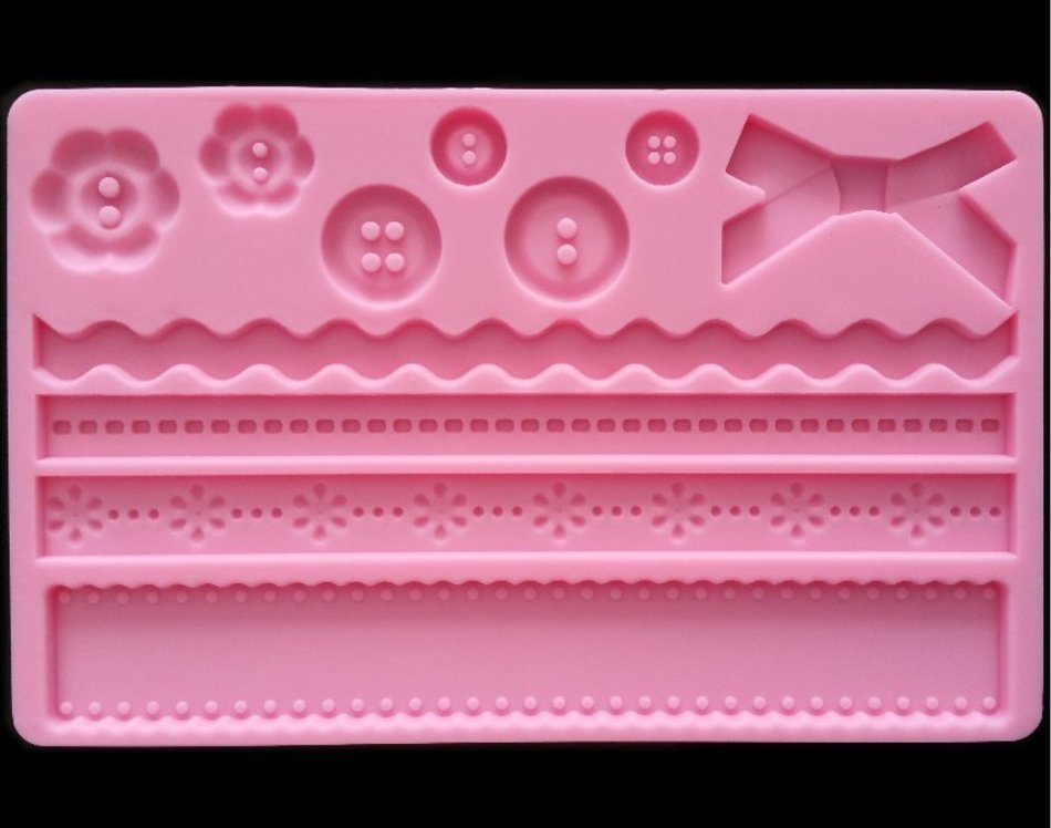 Silicone Fondant Mould Lace Mat , KOOTIPS Rose Silicone Lace Fondant Mat Mould Cake Decorating Baking Mold Sugar... N9