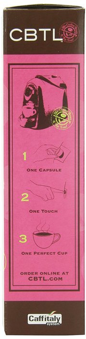 CBTL French Brew Coffee Capsules By The Coffee Bean & Tea Leaf, 10 Count Box N8