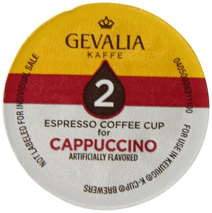 Gevalia, 2-Step K-Cup & Froth Packets, 6 Count, 1.41oz Box (Pack of 3) (Vanilla Latte)
